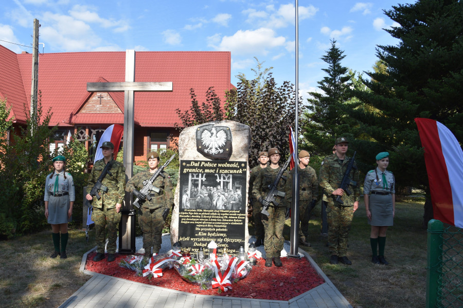 Obelisk upamiętniający pobyt Marszałka Józefa Piłsudskiego w Lipsku